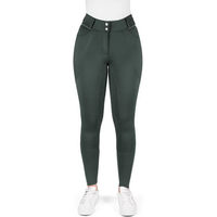 Produktbild von Equithème Reithose Elsa Full Grip für Damen in Grün