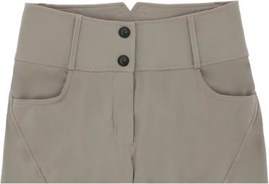 Produktbild von Equithème Reithose Full Grip Damen Je t'aime Queen aus Polyester in Braun oder Beige Größe 44