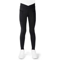 Produktbild von Equithème Reithose für Kinder in Schwarz aus Polyester
