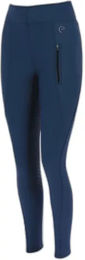 Produktbild von Equithème Reithose für Mädchen Dolomyt Winter Blau wasserabweisend aus Polyester