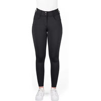 Produktbild von Equithème Reithose Mila Full Grip Damen Schwarz Größe 42 aus Nylon