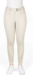 Produktbild von Equithème Reithose Sally Full Grip für Damen in Beige aus Polyamid