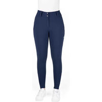 Produktbild von Equithème Reithose Sierra Damen Full Grip Winter Blau Größe 40