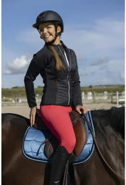 Equithème Reitjacke Olivia für Damen in Schwarz aus Polyester und wasserabweisend – Bild 1 von 3