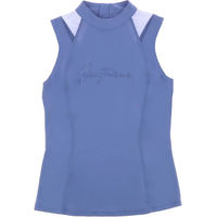Produktbild von Equithème Reitpolo Damen Alba aus Polyamid in Lila und Blau XL