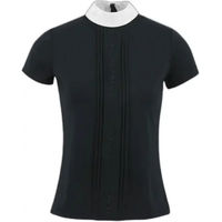 Produktbild von Equithème Reitpolo Damen Dorla aus Polyester in Weiß Blau oder Schwarz Größe XL