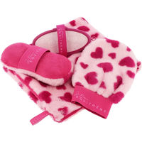 Produktbild von Equithème Reitputzset Je t'aime in Rosa aus Polyester