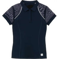 Produktbild von Equithème Reitshirt Agathe Damen Blau Baumwolle Größe L