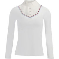 Produktbild von Equithème Reitshirt Cabourg Polo für Damen in Weiß XL