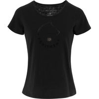 Produktbild von Equithème Reitshirt Claire für Damen aus Baumwolle Schwarz XL