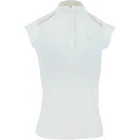 Produktbild von Equithème Reitshirt Damen Brussels Weiß Polyester Größe M