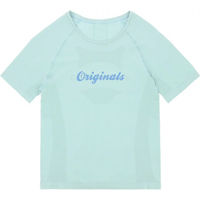 Produktbild von Equithème Reitshirt Elena für Damen aus Polyester in Blau und Türkis Größe S