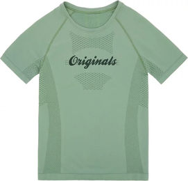 Produktbild von Equithème Reitshirt Elena für Damen in Grün Größe M aus Polyester
