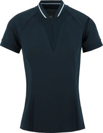 Produktbild von Equithème Reitshirt Elodie Damen Blau XL