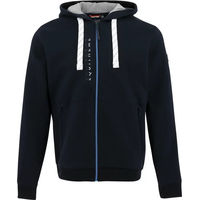 Produktbild von Equithème Reitshirt für Herren mit Full Zip-Kapuze aus Baumwolle in Grau oder Blau Größe M