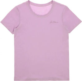Produktbild von Equithème Reitshirt für Kinder Je t'aime Bonnie aus Modal in Rosa oder Lila Größe 12 Jahre