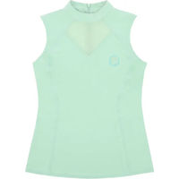 Produktbild von Equithème Reitshirt Je t'aime Carla für Damen in Grün Größe S