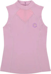 Produktbild von Equithème Reitshirt Je t'aime Carla für Damen in Rosa Größe XS