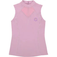 Produktbild von Equithème Reitshirt Je t'aime Carla für Damen in Rosa XL