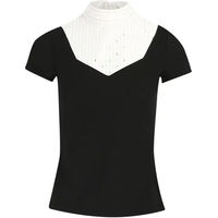 Produktbild von Equithème Reitshirt Polo für Damen aus Baumwolle Weiß 2XS