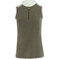 Produktbild von Equithème Reitshirt Polo für Damen aus Polyester in Grau oder Beige Größe 2XS