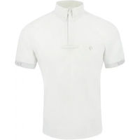 Produktbild von Equithème Reitshirt Polo für Damen in Weiß XL aus Polyamid