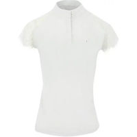 Produktbild von Equithème Reitshirt Polo für Damen Weiß XL aus Polyester