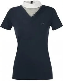 Produktbild von Equithème Reitshirt Valence für Damen in Blau Größe L