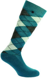 Produktbild von Equithème Reitsocken Argyle aus Baumwolle Unisex Blau Bunt Größe 35/38