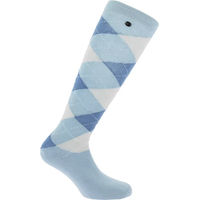 Produktbild von Equithème Reitsocken Argyle aus Baumwolle Unisex Blau Bunt Größe 35/38