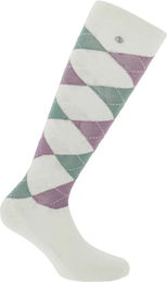 Produktbild von Equithème Reitsocken Argyle aus Baumwolle Unisex Grau Bunt Größe 35/38