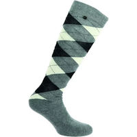 Produktbild von Equithème Reitsocken Argyle aus Baumwolle Unisex Grau Bunt Größe 42/45
