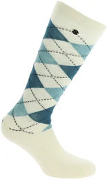 Produktbild von Equithème Reitsocken Argyle aus Baumwolle Unisex Größe 39/41