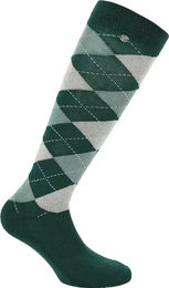 Equithème Reitsocken Argyle aus Baumwolle Unisex Grün Bunt Größe 35/38 – Bild 1 von 1