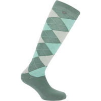 Produktbild von Equithème Reitsocken Argyle aus Baumwolle Unisex Grün Bunt Größe 39/41