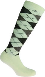 Produktbild von Equithème Reitsocken Argyle aus Baumwolle Weiß Unisex Größe 39/41