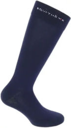 Produktbild von Equithème Reitsocken aus Baumwolle Unisex Blau Größe 42/45