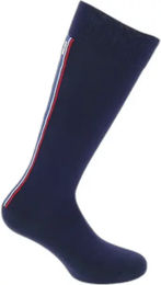 Equithème Reitsocken Classic Blau Weiß Rot aus Baumwolle Unisex Größe 35-38 – Bild 1 von 5