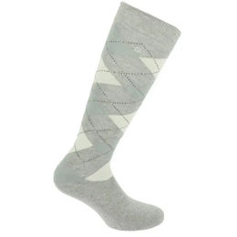 Produktbild von Equithème Reitsocken Girly für Damen aus Baumwolle Grau Größe 35/38