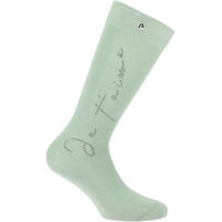 Produktbild von Equithème Reitsocken Je t'aime Cassis Unisex Grün Mint Größe 37/39