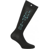 Produktbild von Equithème Reitsocken Jumping Unisex aus Baumwolle Schwarz Größe 31/34
