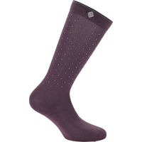 Produktbild von Equithème Reitsocken Kamilia JTM Unisex aus Baumwolle Weiß Lila Größe 37/39