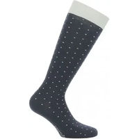 Produktbild von Equithème Reitsocken Peas Blau aus Baumwolle Unisex Größe 35/38
