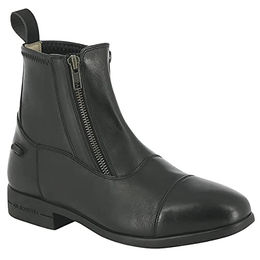 Equithème Reitstiefel aus Leder Double Zip Schwarz Größe 38 Unisex – Bild 1 von 11
