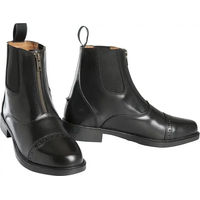 Produktbild von Equithème Reitstiefel Zip aus Leder Schwarz Größe 39 Unisex