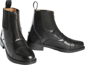 Produktbild von Equithème Reitstiefel Zip aus Leder Schwarz Größe 41 Unisex