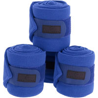 Produktbild von Equithème Reitstreifen Gamaschen aus Polyester Blau 4er Pack