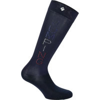 Produktbild von Equithème Reitstrümpfe Jumping Jeanne Blau Grösse 37/39 Unisex