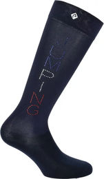 Produktbild von Equithème Reitstrümpfe Jumping Jeanne Blau Unisex Größe 40/42