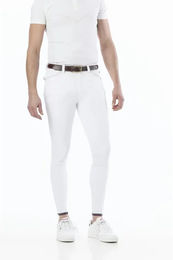 Produktbild von Equithème Reitturnier-Hose Mid Grip Unisex Weiß